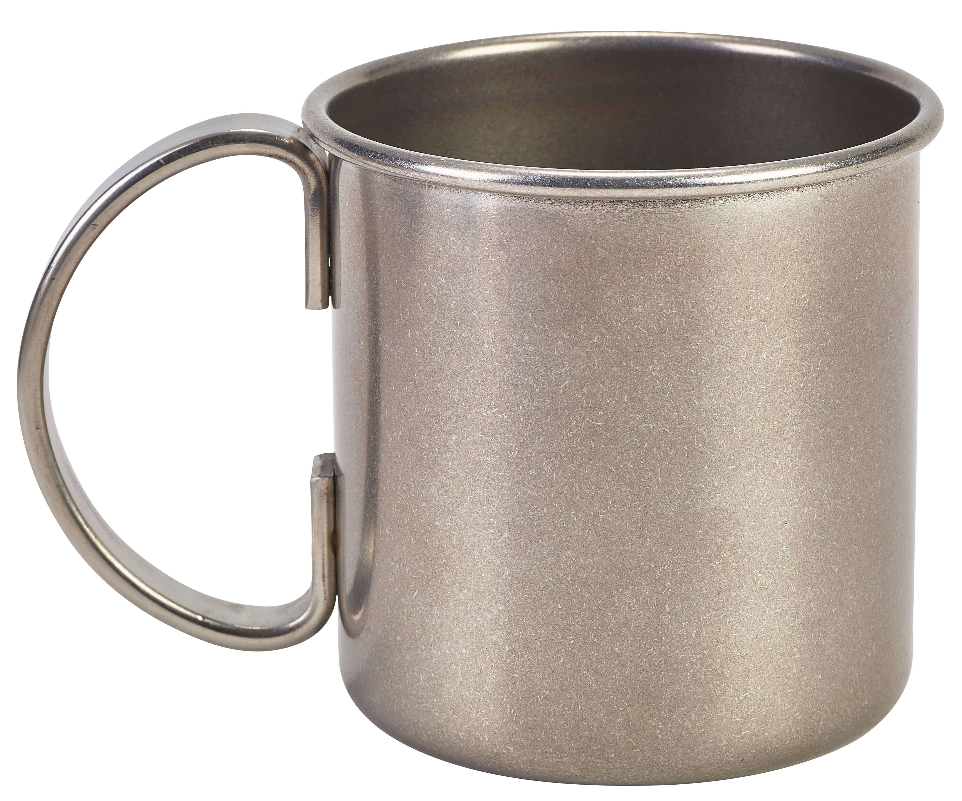 Moscow Mule Gobelet cylindrique, acier inoxydable vintage - 500ml