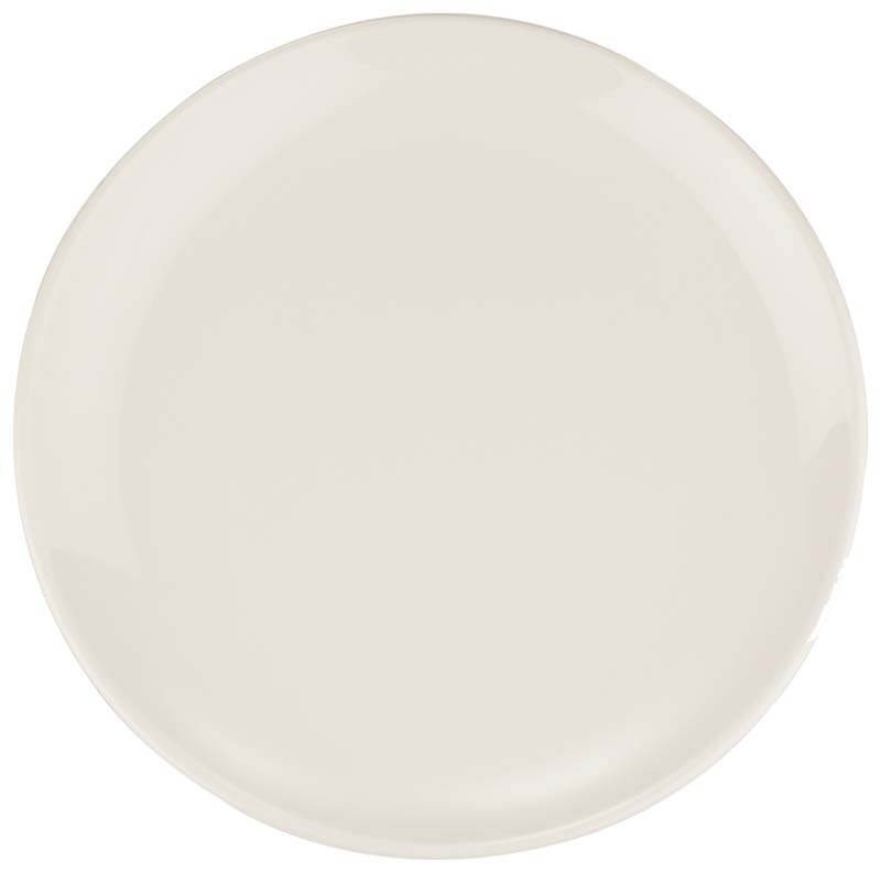 Bonna Gourmet Cream Assiette plate 25cm crème - 12 pièces