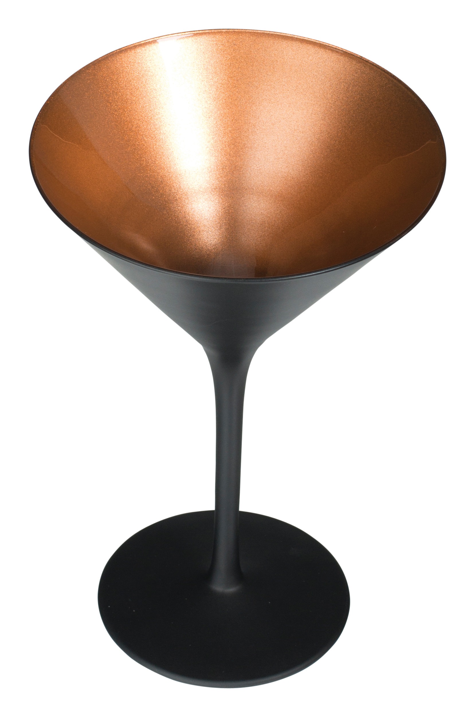 Verre à Martini, noir/bronze mat, Elements Stölzle - 240ml (1 pce)