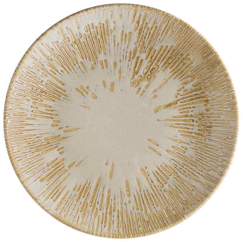 Bonna Snell Sand Gourmet Assiette plate 27cm beige - 12 pièces