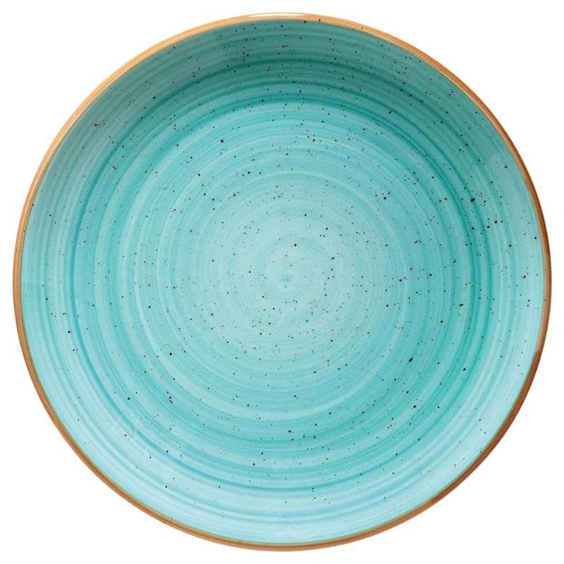 Bonna Aura Aqua Assiette Gourmet plate 17cm turquoise - 12 pièces