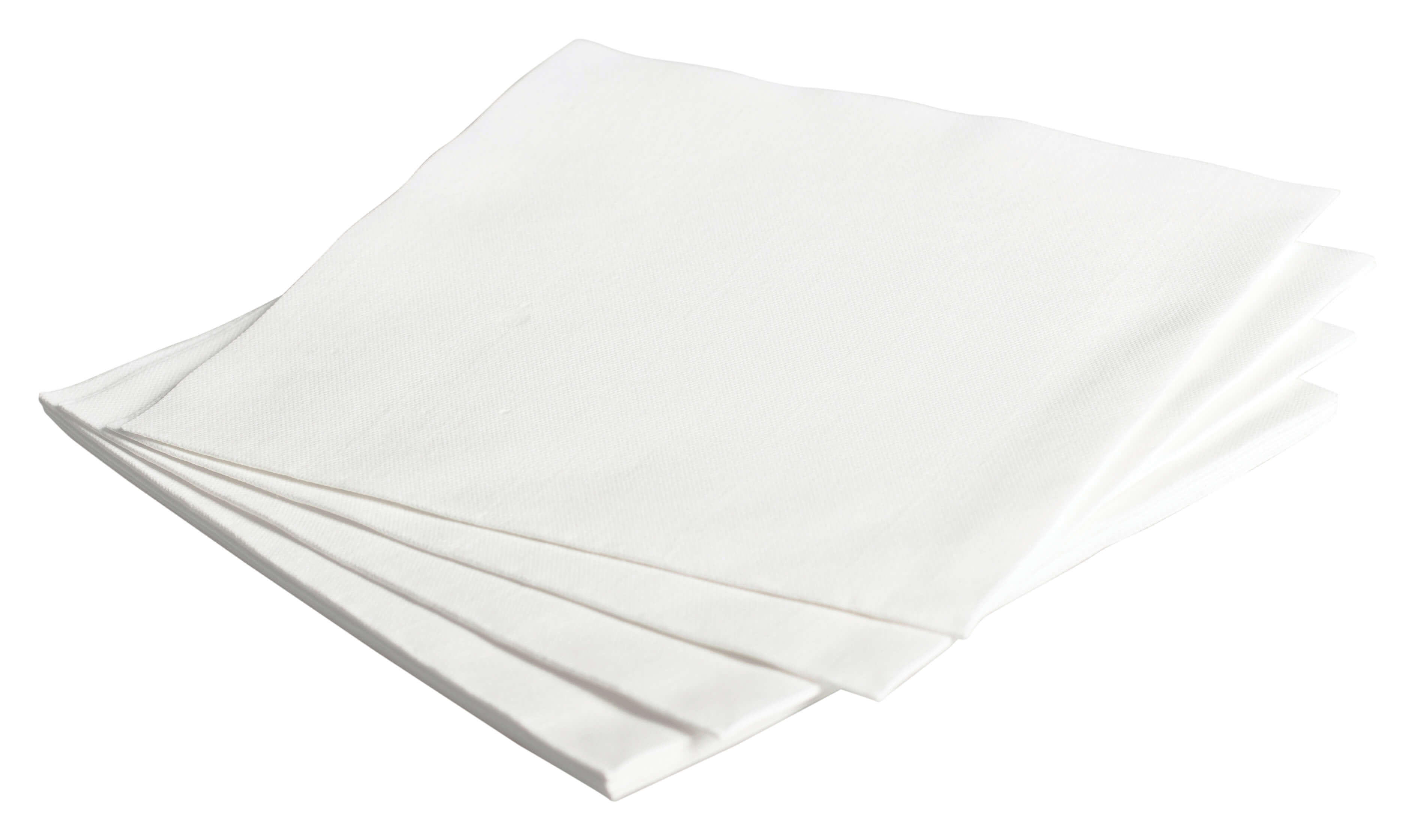 Serviette de table Airlaid, 40 x 40 cm, 1/4 de pli - blanc