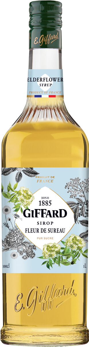 Fleur de sureau - Sirop Giffard (1,0l)