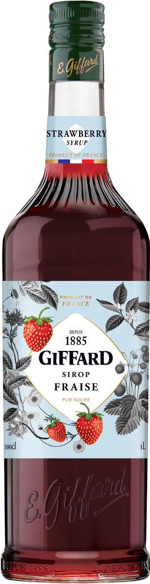 Fraise - Sirop Giffard (1,0l)