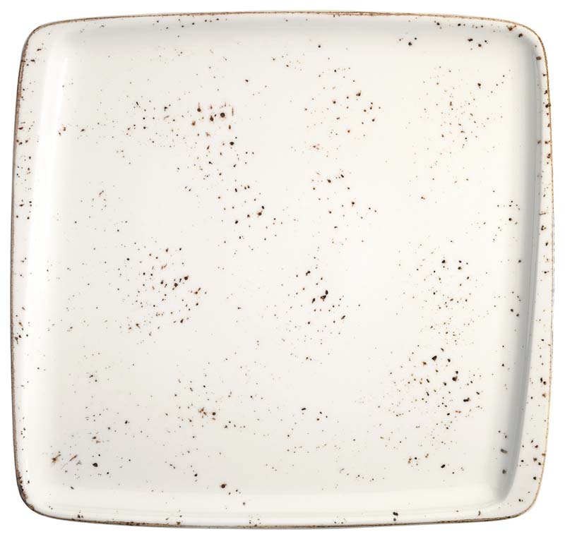 Bonna Grain Moove Plateau 22x20cm crème - 12 pièces