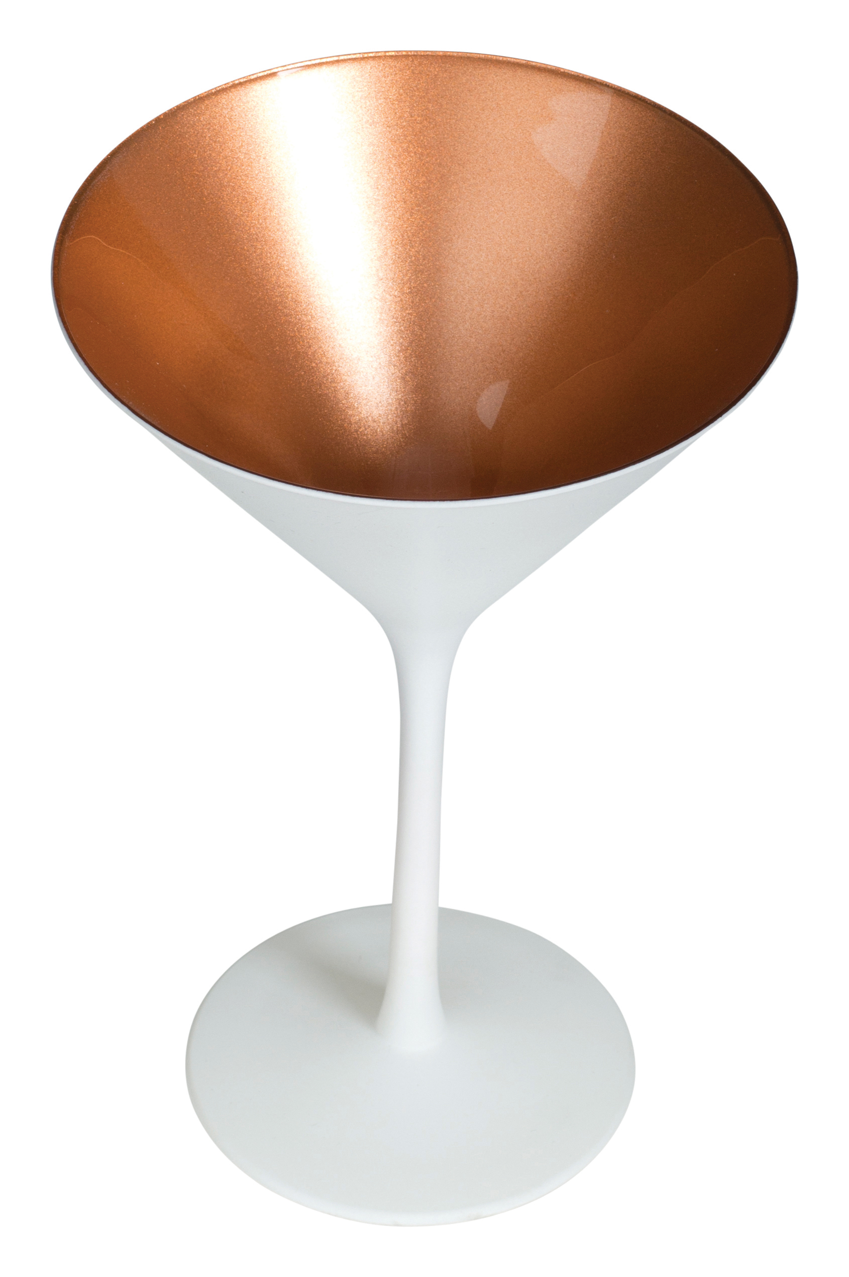 Verre à Martini, blanc/bronze mat, Elements Stölzle - 240ml (1 pce)