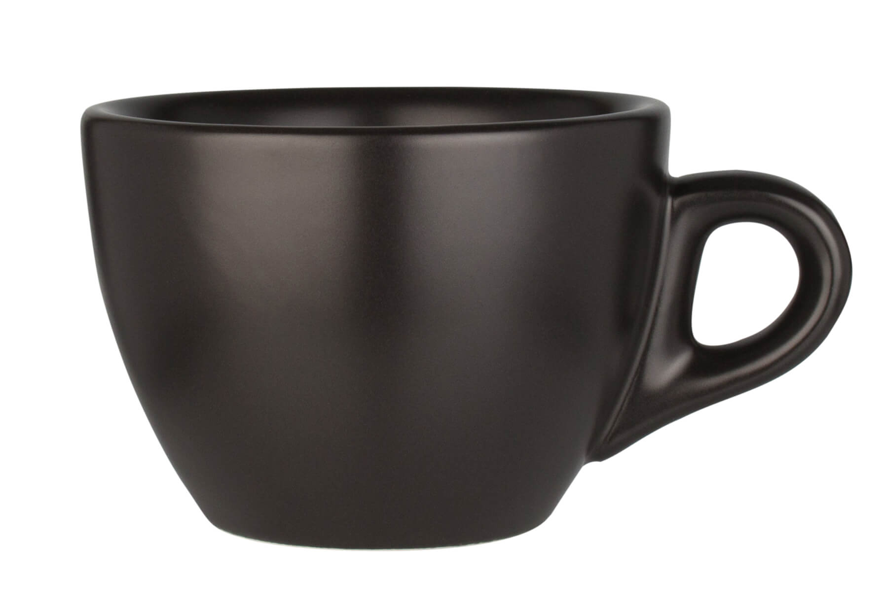 Tasse à café Barista, porcelaine noire - 160ml (6 pcs)