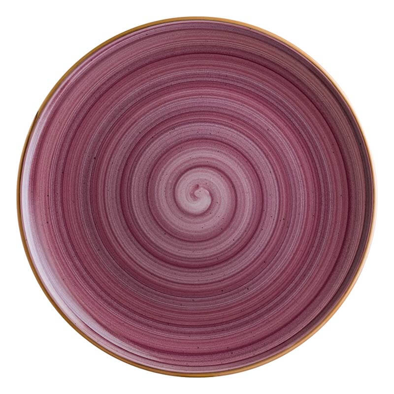 Bonna Aura Blackberry Gourmet Assiette à pizza 32cm violet - 6 pièces