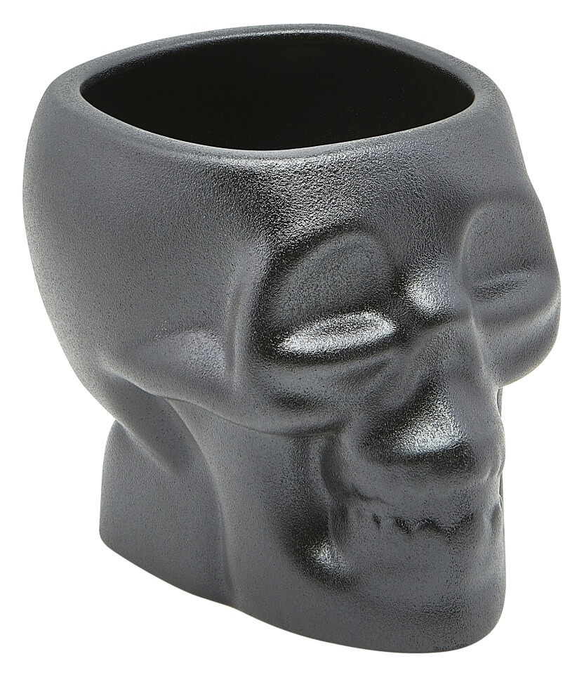 Gobelet Tiki Skull, noir - 800ml