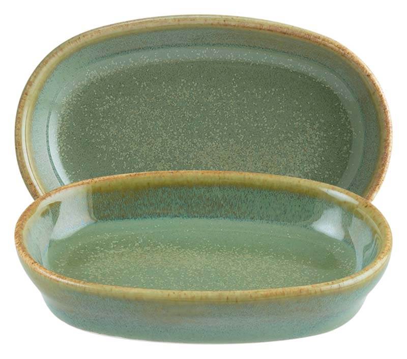 Bonna Sage Coupe Hygge ovale 10x6,5cm, 6cl vert - 12 pièces