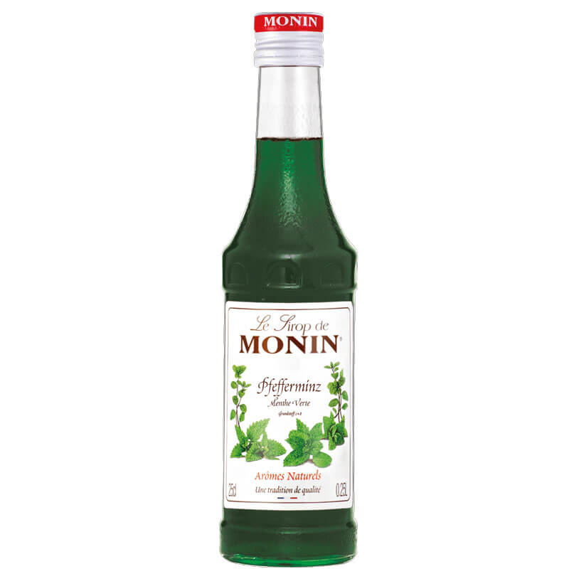 Menthe verte - Monin Sirop petite bouteille (0,25l)