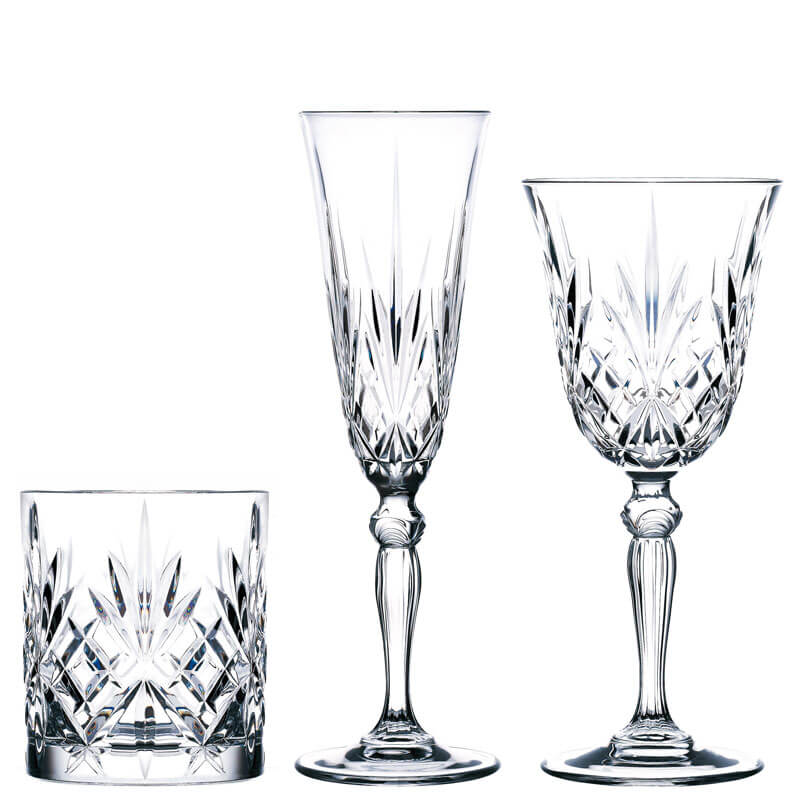 Set de verres Melodia, RCR - 18 parties