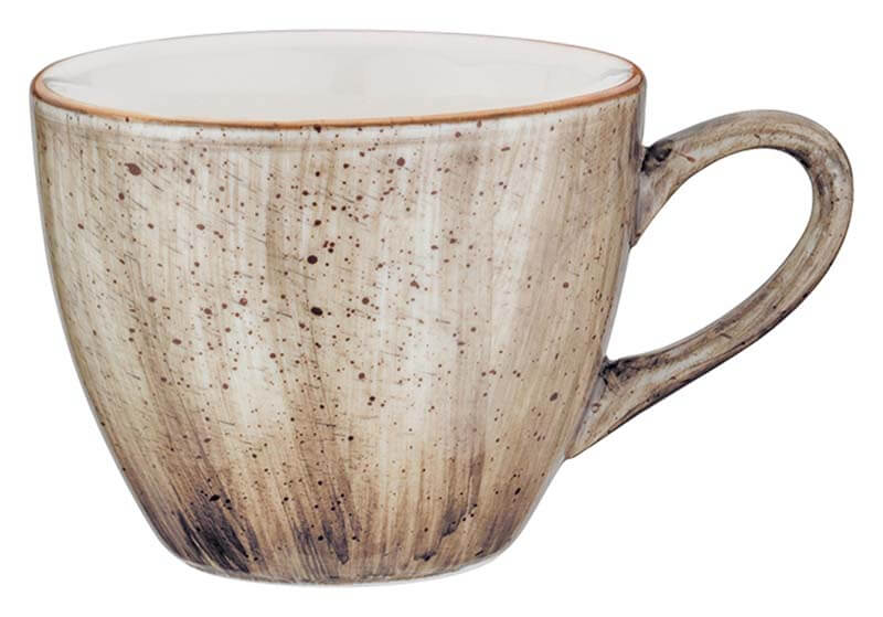 Bonna Aura Terrain Rita Tasse supérieure 8cl beige - 6 pièces