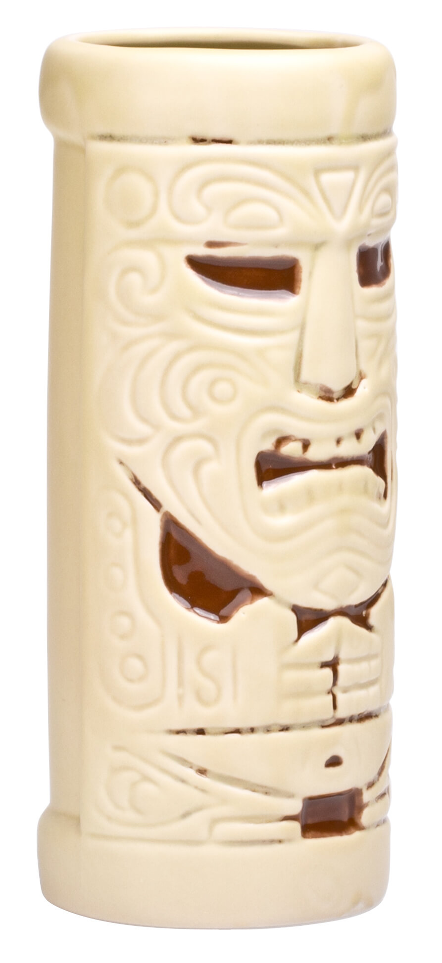 Tiki gobelet Aztec, beige - 490ml