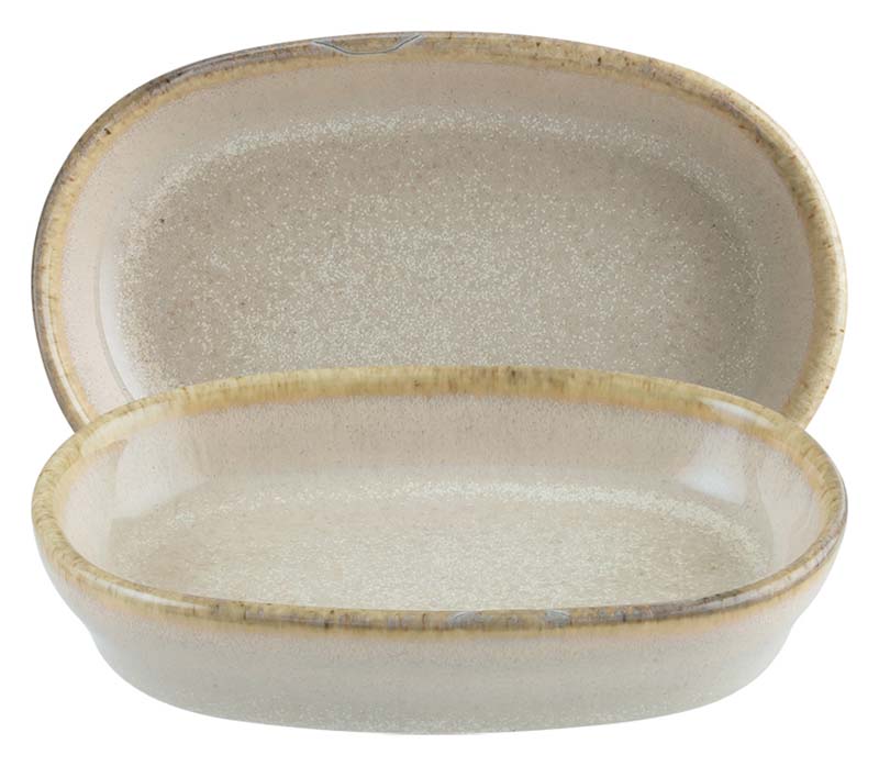 Bonna Sand Coupe Hygge ovale 10x6,5cm, 6cl beige - 12 pièces