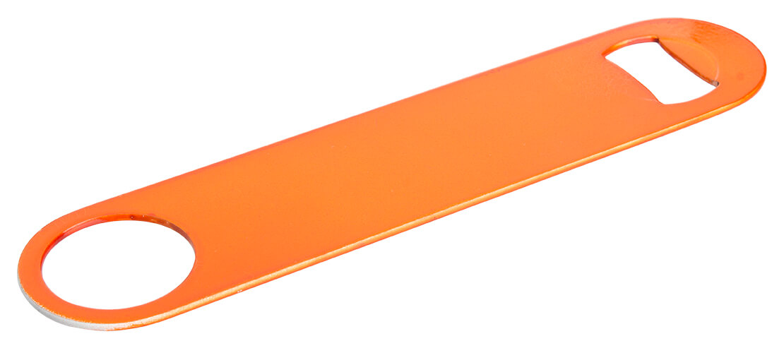 Ouvre-bouteille/décapsuleur - speed opener, orange fluo