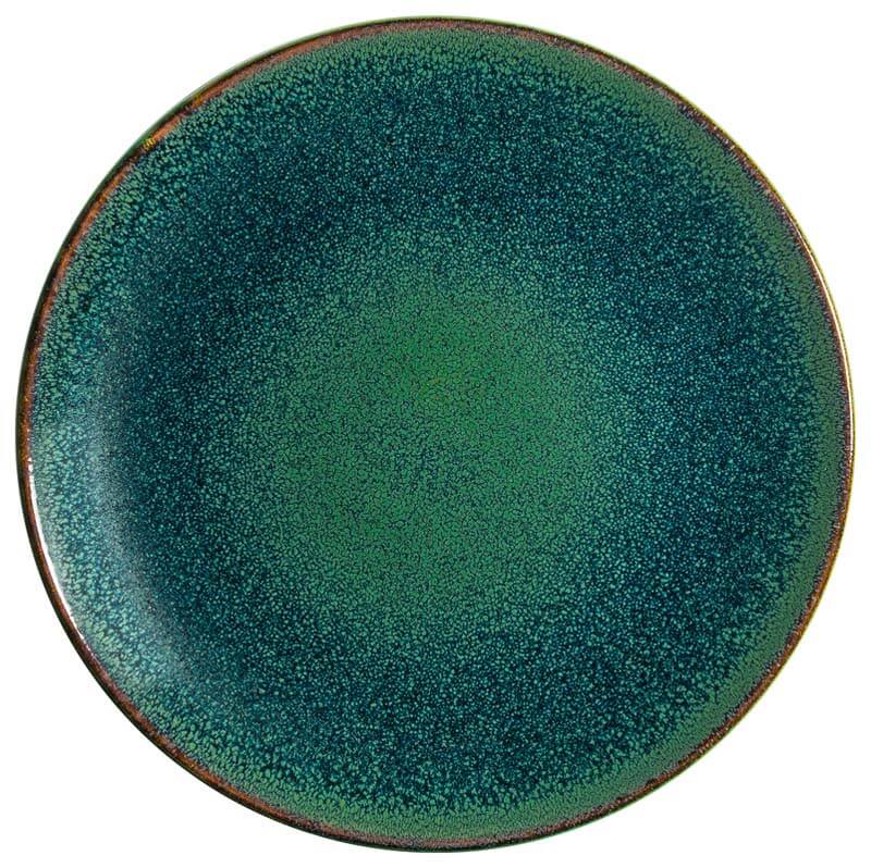 Bonna Ore Mar Assiette Gourmet plate 21cm vert - 12 pièces