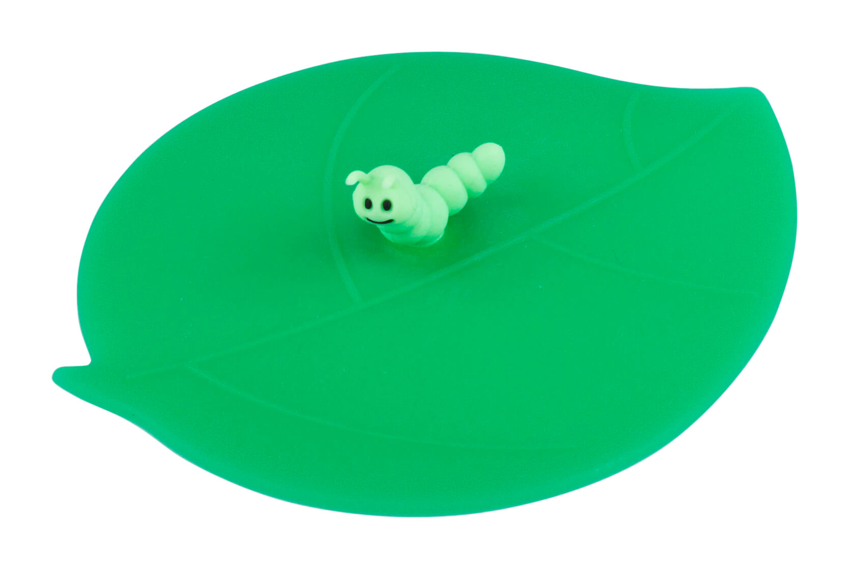 Couvercle en verre silicone, Lurch - chenille (ca.10,5cm)