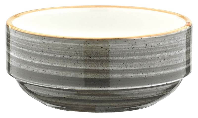 Bonna Aura Space Banquet Coupe empilable 12cm, 35cl gris - 12 pièces