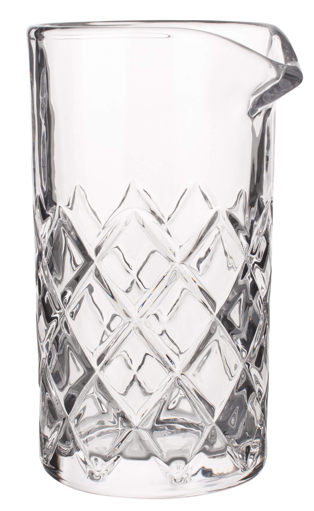 Verre à mélange tall diamanté, avec lèvre verseuse, Prime Bar - 770ml