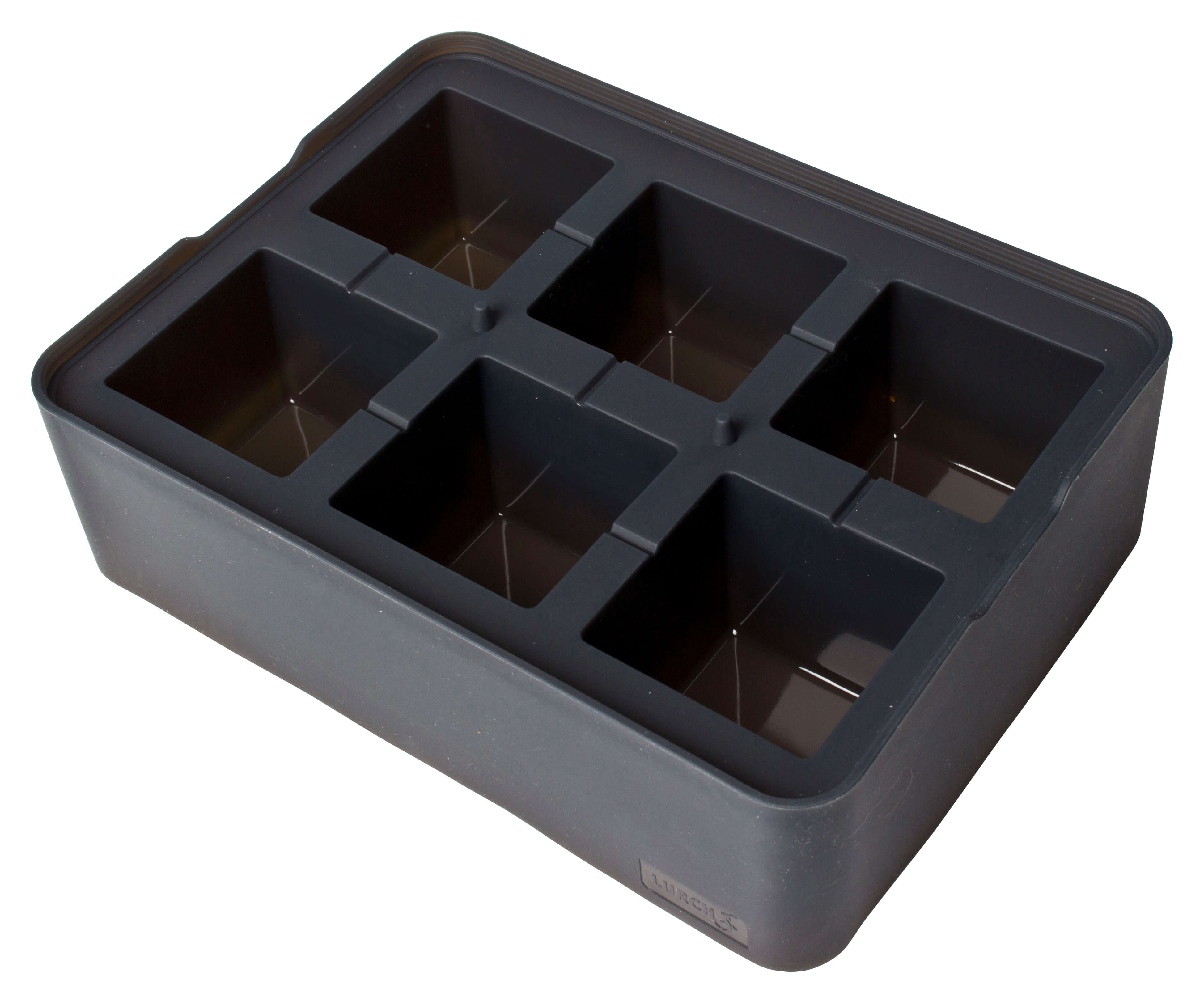 Moule à glaçons Cubes, silicone platine, Lurch - 5cm