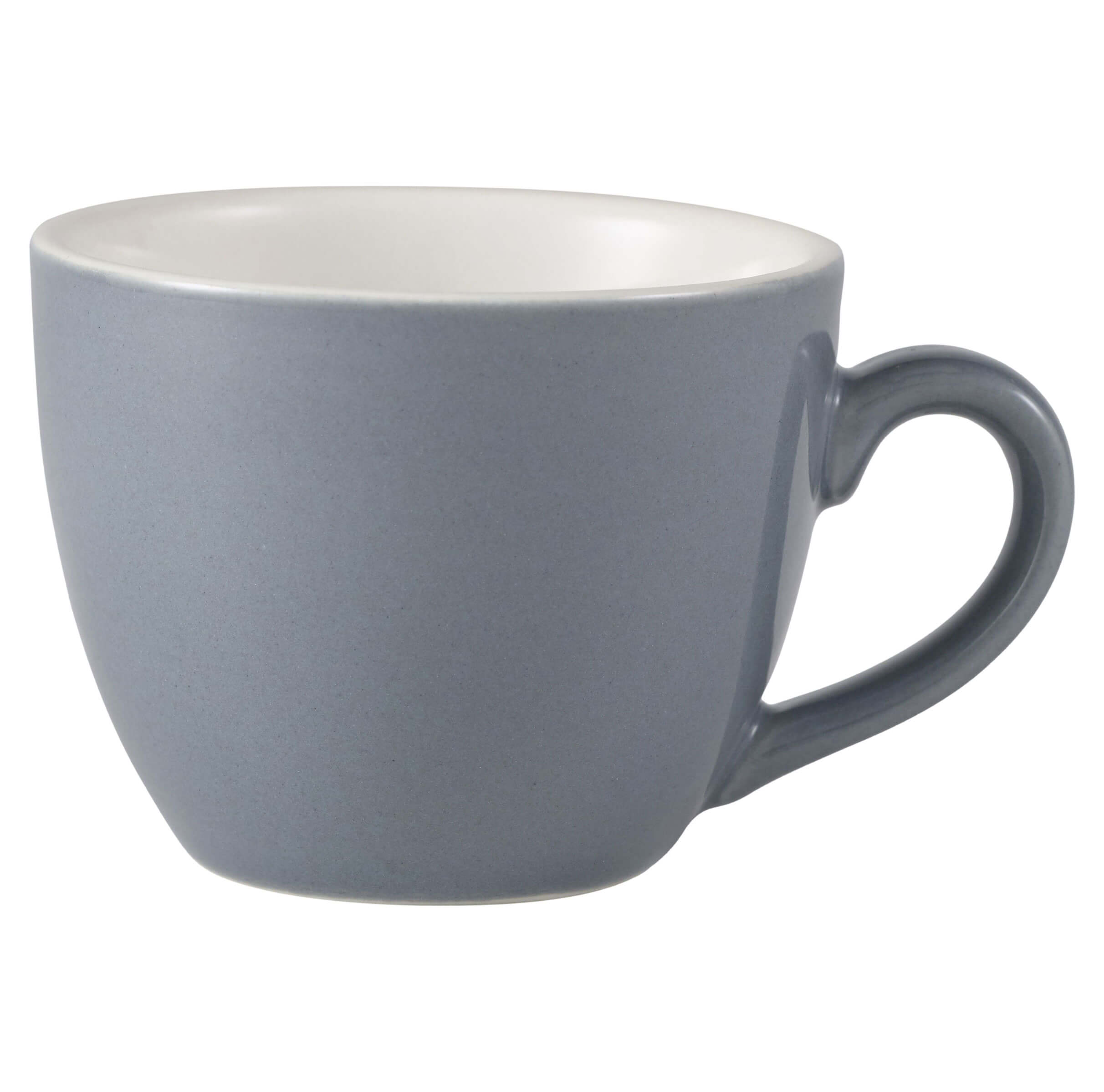 Tasse à espresso Bowl gris - 90ml (6 pcs)