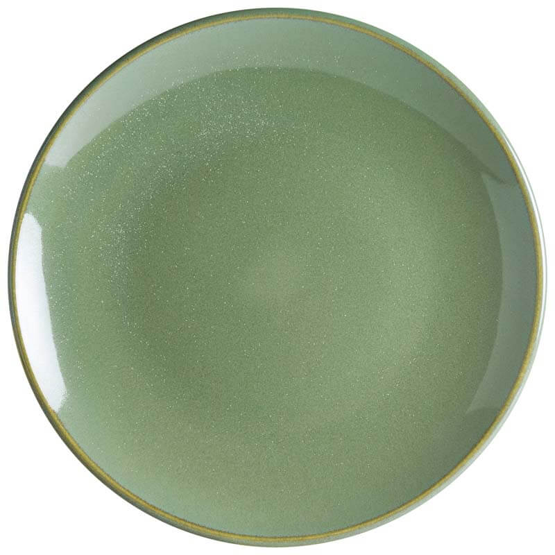 Bonna Sage Gourmet Assiette plate 27cm vert - 12 pièces