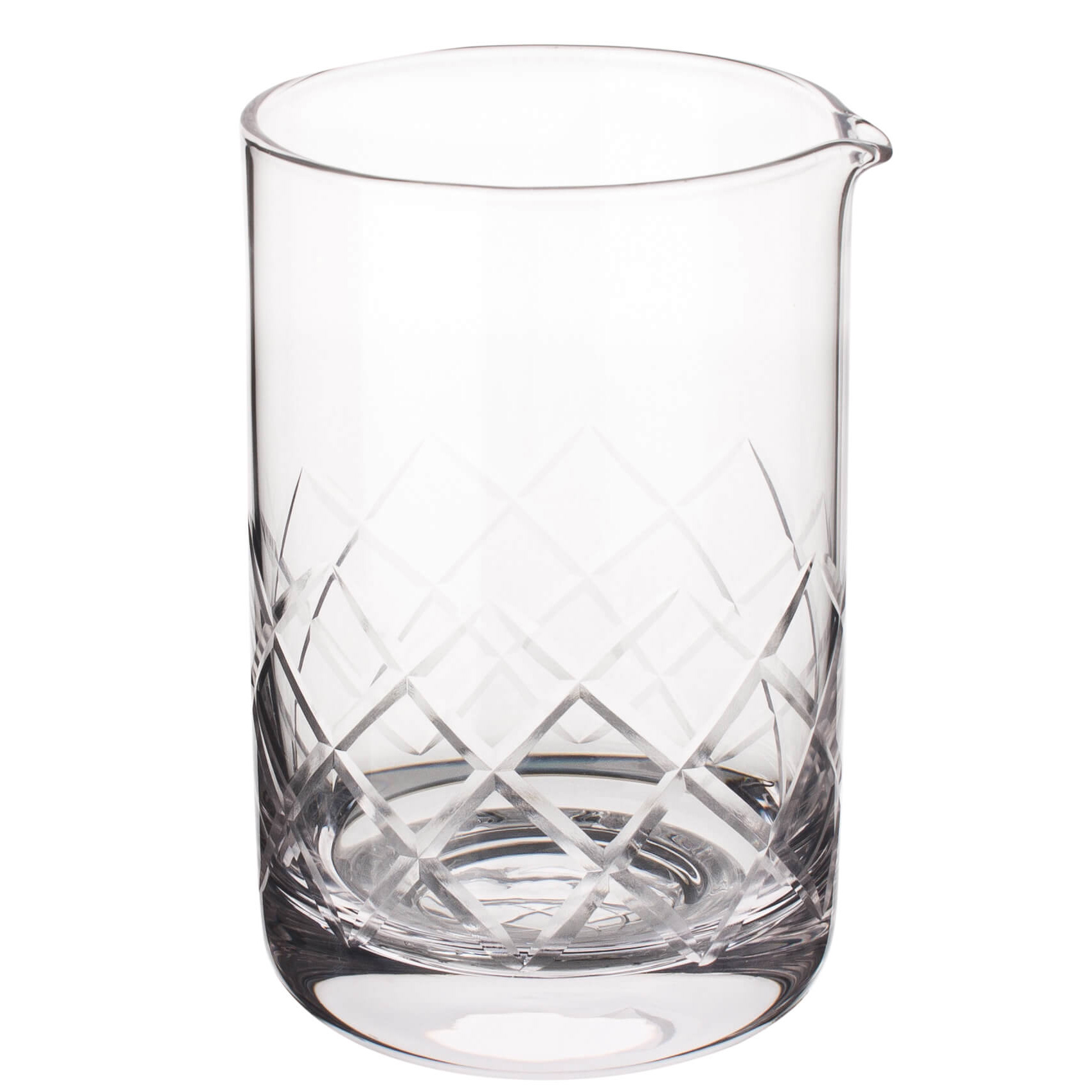 Verre à mélange, coupe diamant, sans soudure avec lèvre verseuse, Prime Bar - env. 600ml