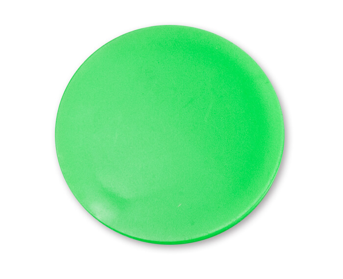 Jeton de valeur - 2,5 x 38mm (1000 pcs.) vert fluo