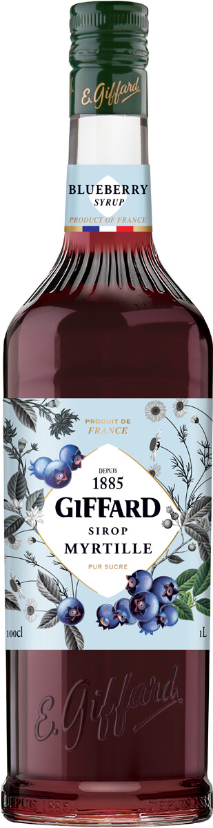 Myrtille - Sirop Giffard (1,0l)