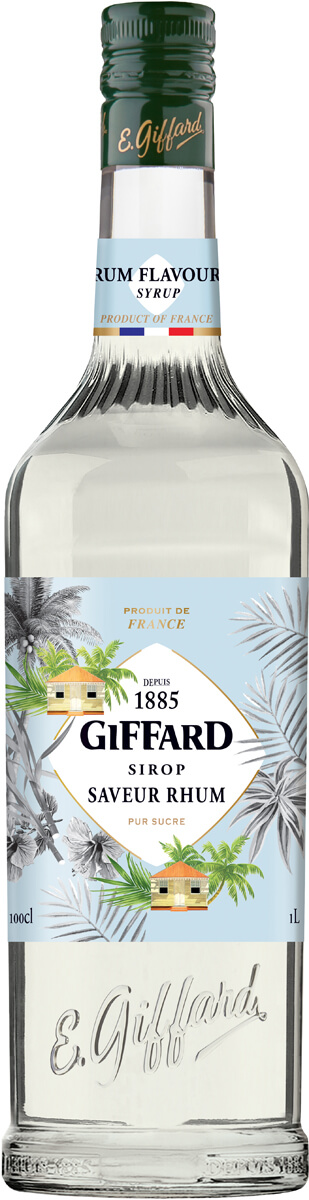 Goût de rhum - Sirop Giffard (1,0l)