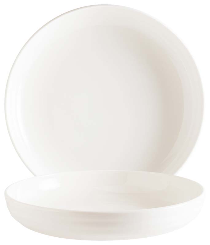 Bonna Pott Bowl Cream 18cm, 65cl crème - 12 pièces