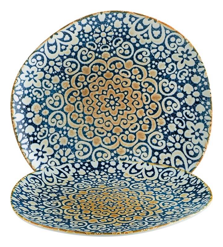 Bonna Alhambra Vago Assiette plate 29cm bleu - 6 pièces