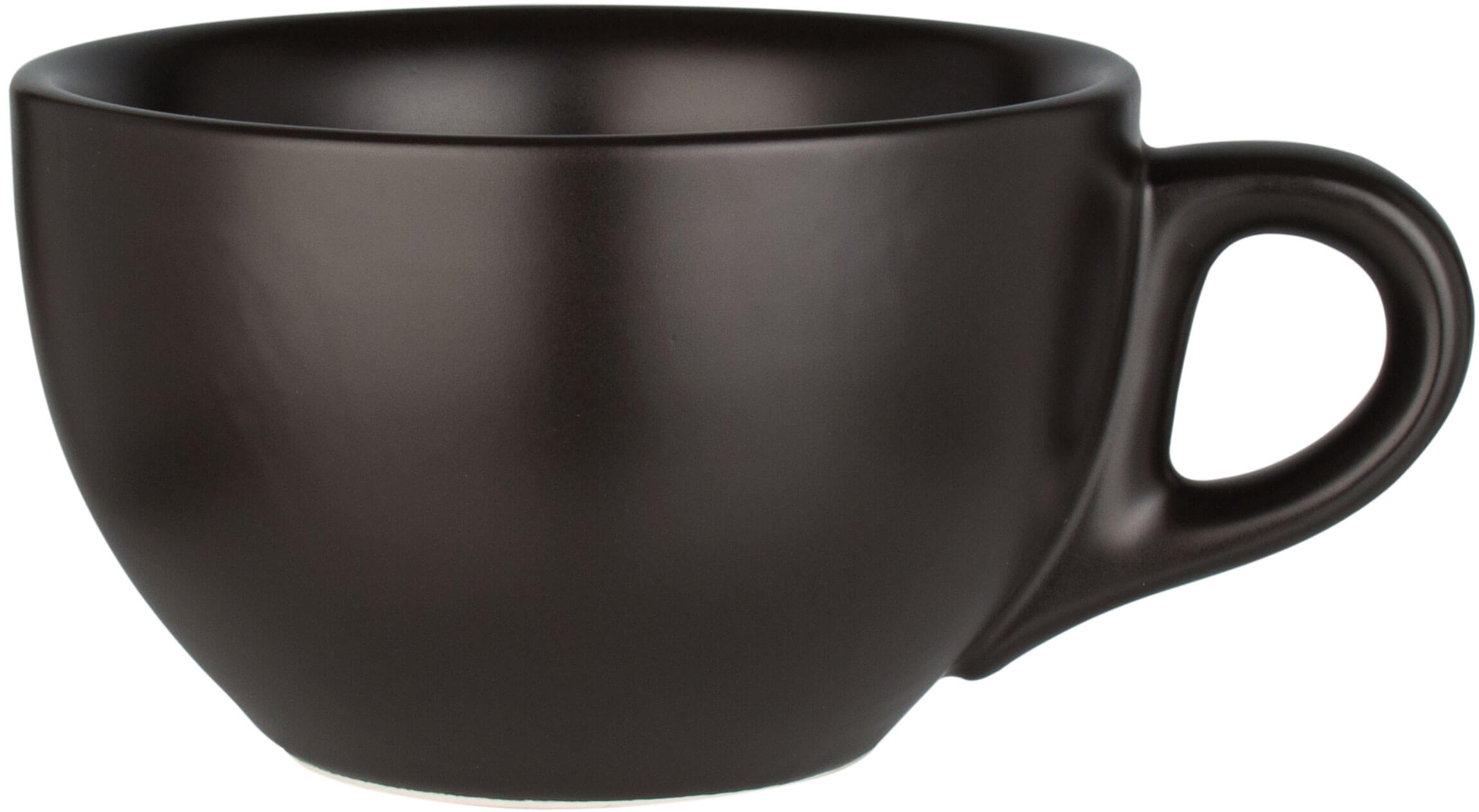 Tasse à café Barista, porcelaine noire - 260ml (6 pcs)