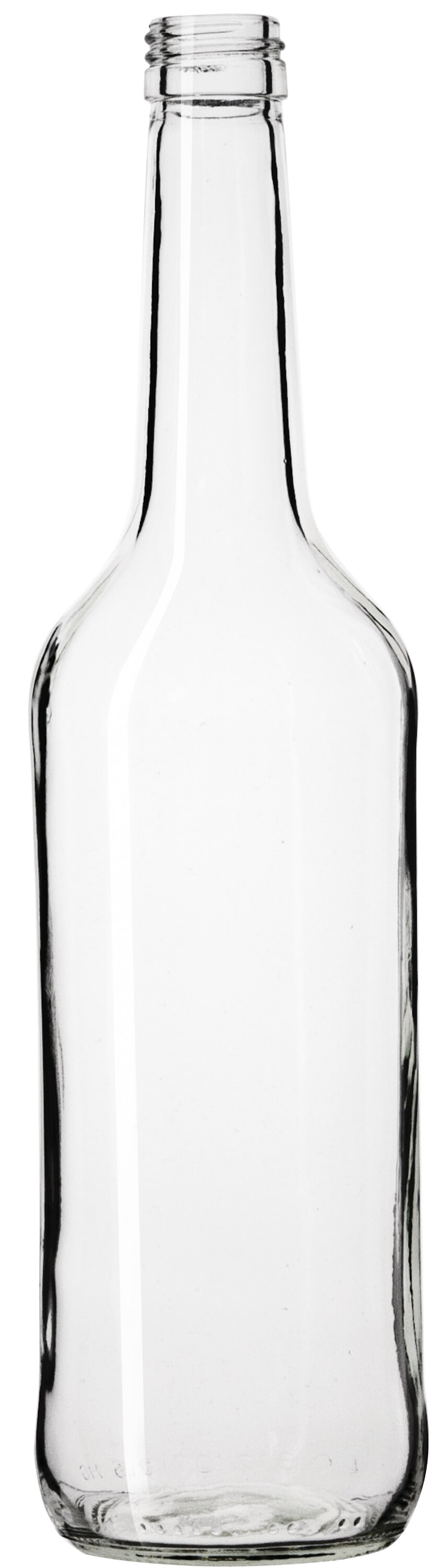 Bouteille en verre Geradhals clair - 700ml