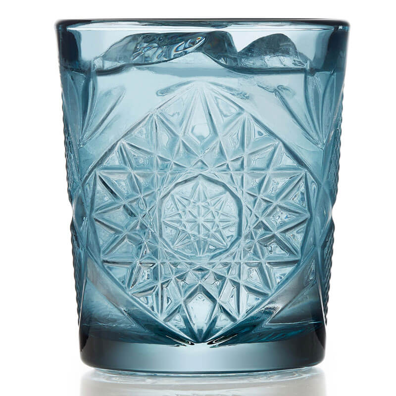 Verre D.O.F. Hobstar bleu, Onis - 355ml (6 pcs.)