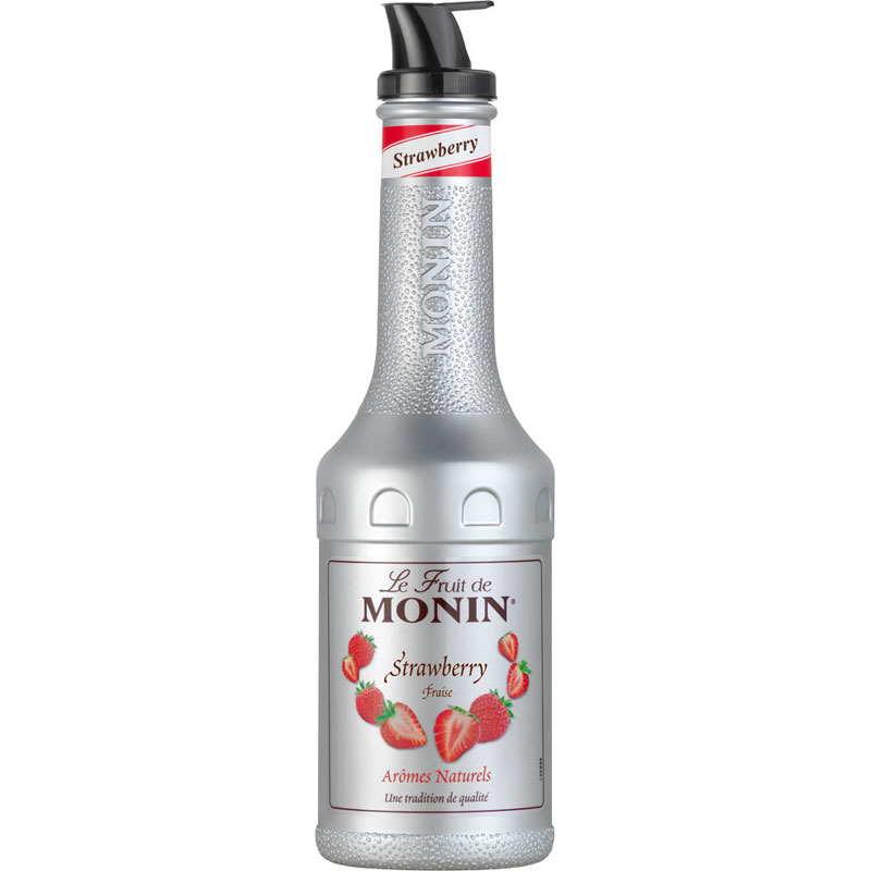 Mélange de purée de fruits à la fraise - Monin (1,0l)