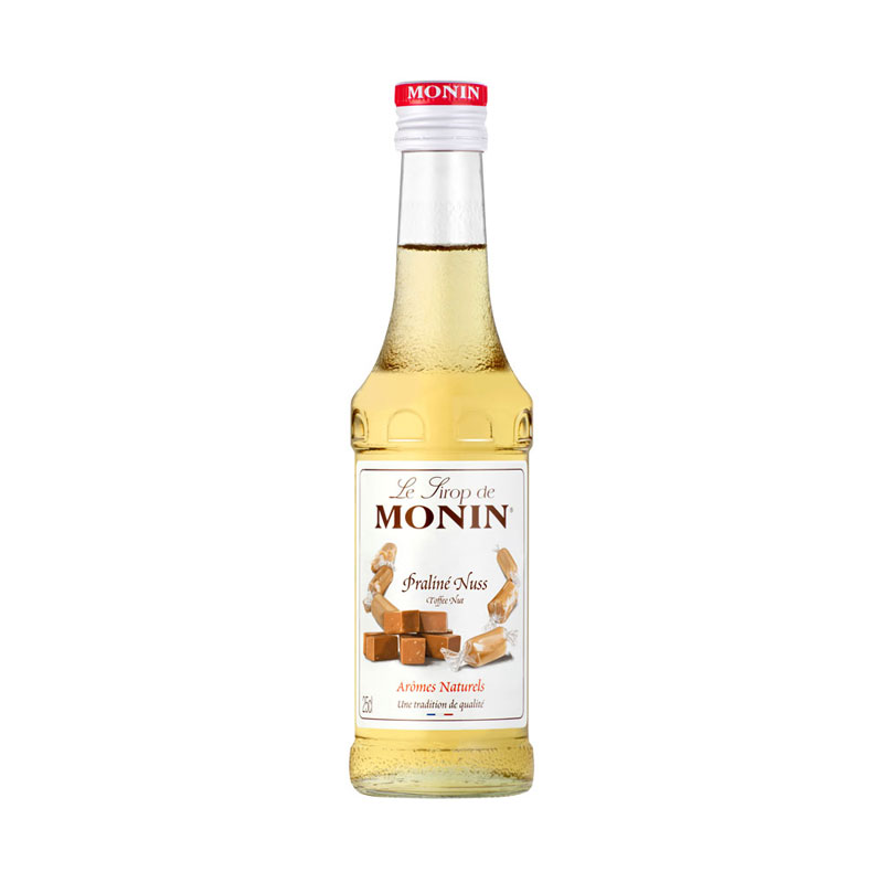 Praliné-noisette - Sirop Monin petite bouteille (0,25l)