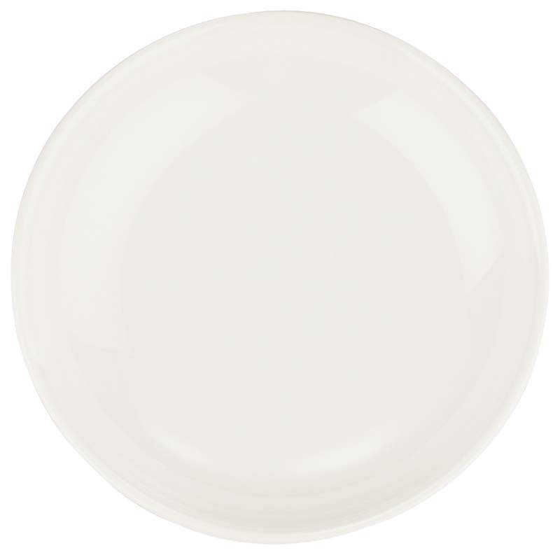 Bonna Gourmet Cream Assiette creuse 20cm crème - 12 pièces