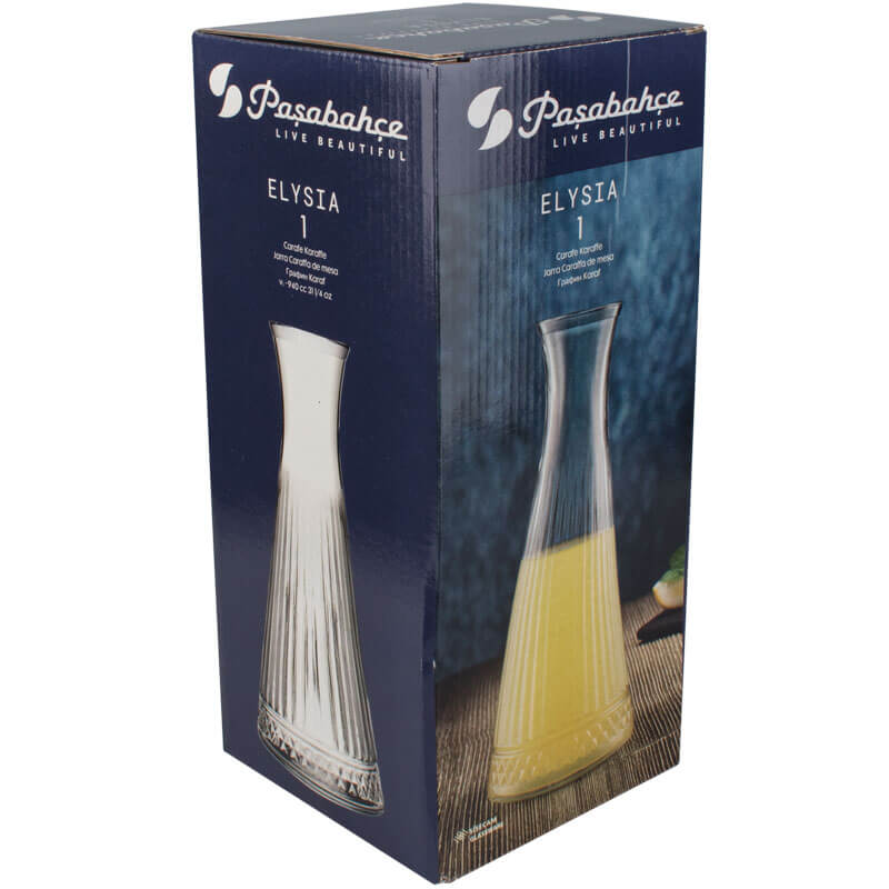 Carafe Elysia, Pasabahce - 1,0l (1 pce)