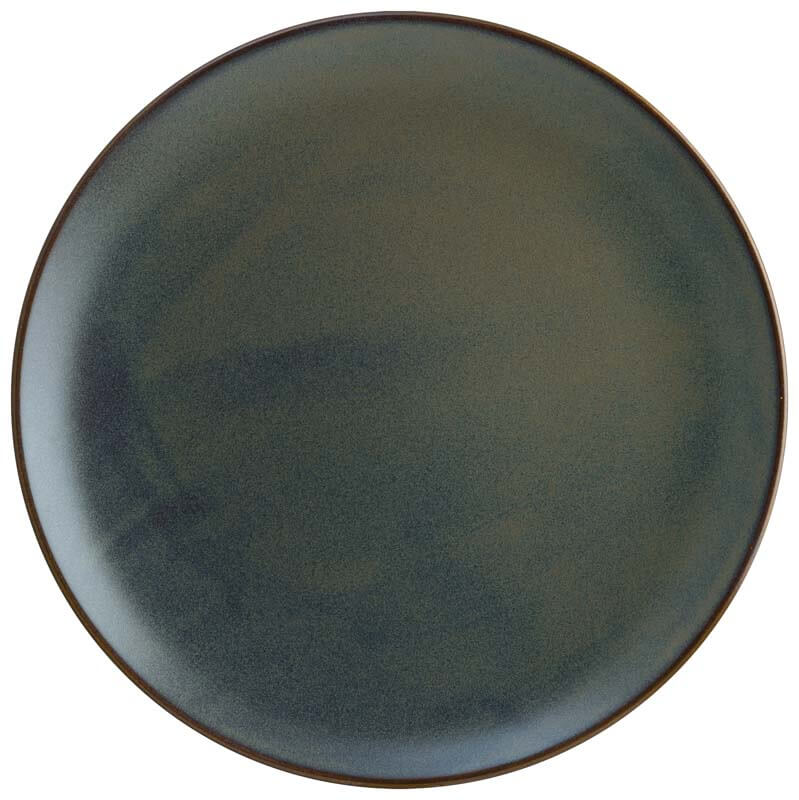 Bonna Gloire Gourmet Assiette plate 27cm marron - 12 pièces