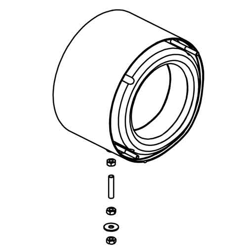 09315 - Santos #9 - Stator complet 220V 50Hz