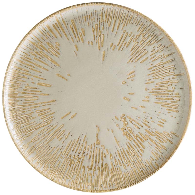 Bonna Snell Sand Gourmet Assiette à pizza 32cm beige - 6 pièces