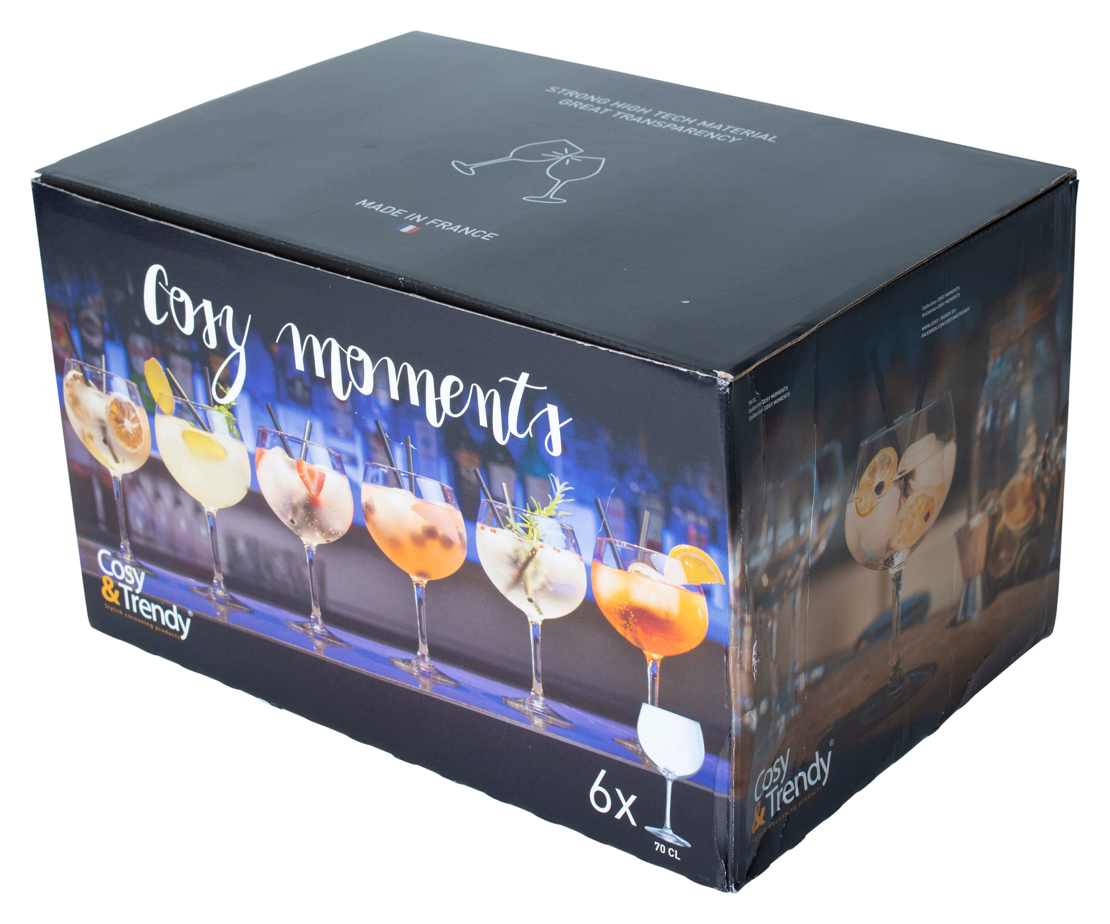 Verre à Gin Tonic Fresh, Cosy Moments - 700ml (6 pcs)