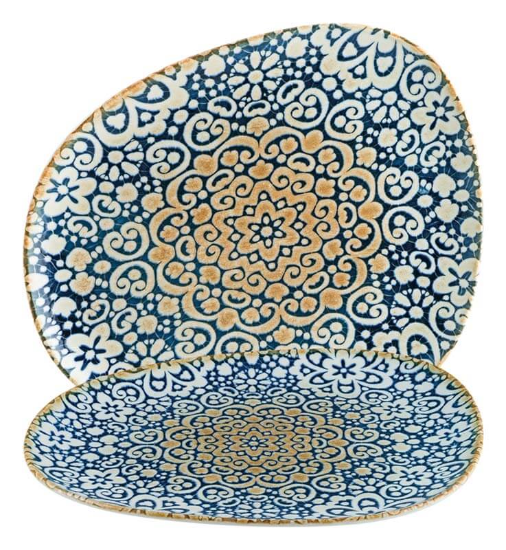 Bonna Alhambra Vago Assiette plate 19cm bleu - 12 pièces