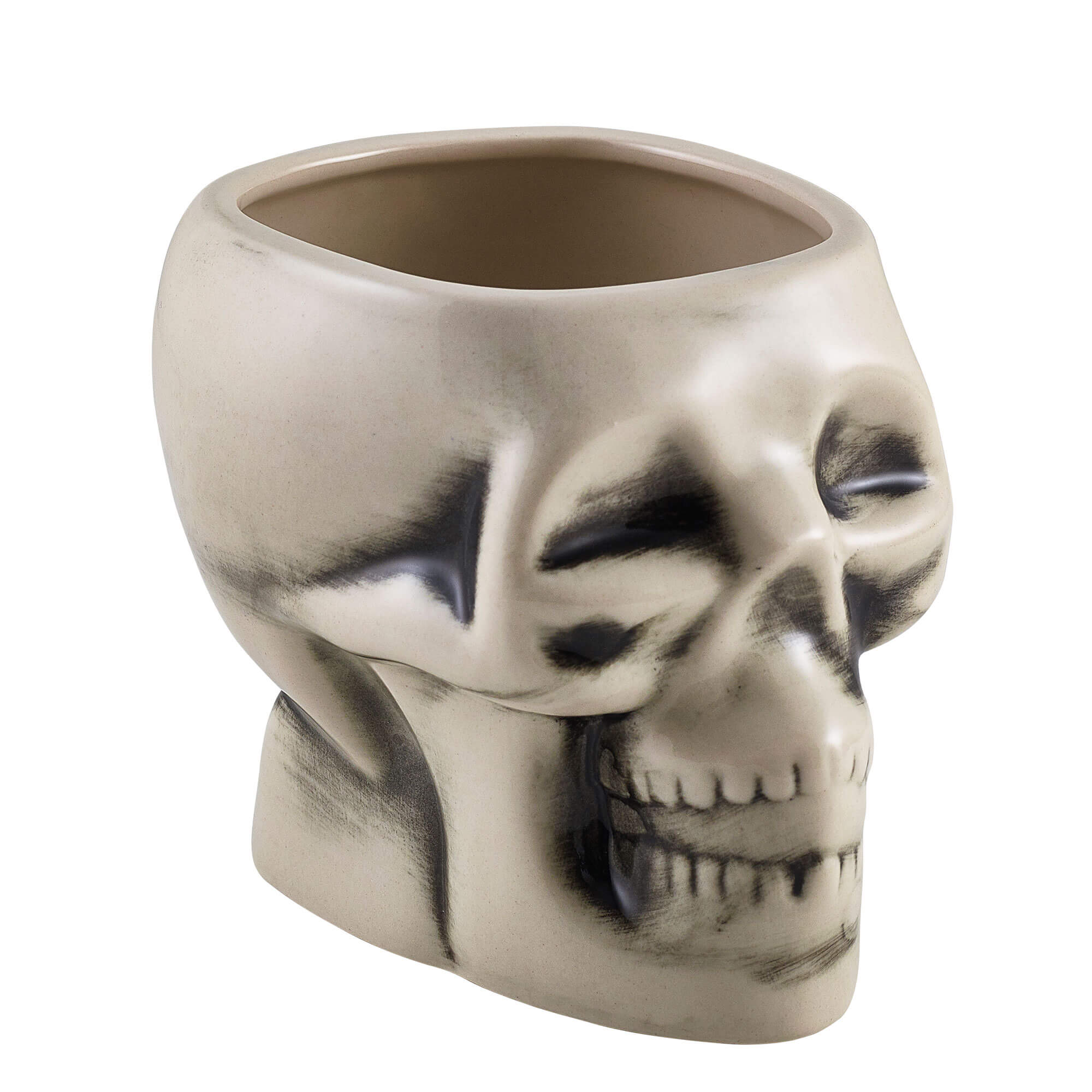 Gobelet Tiki Skull, blanc - 400ml