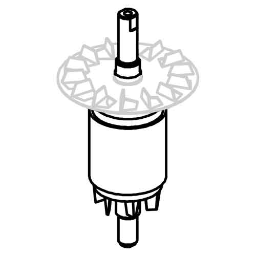 50833 - Santos #50 - Rotor complet avec axe