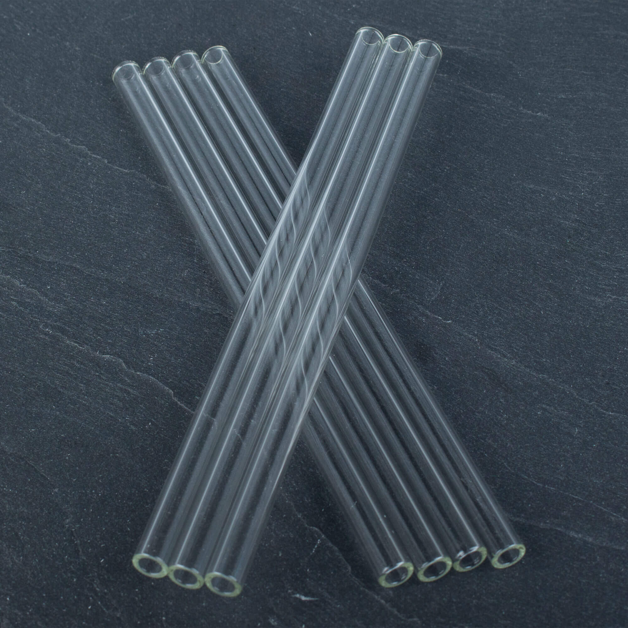 Pailles en verre Stölzle Lausitz - 200x9mm (50 pcs.)