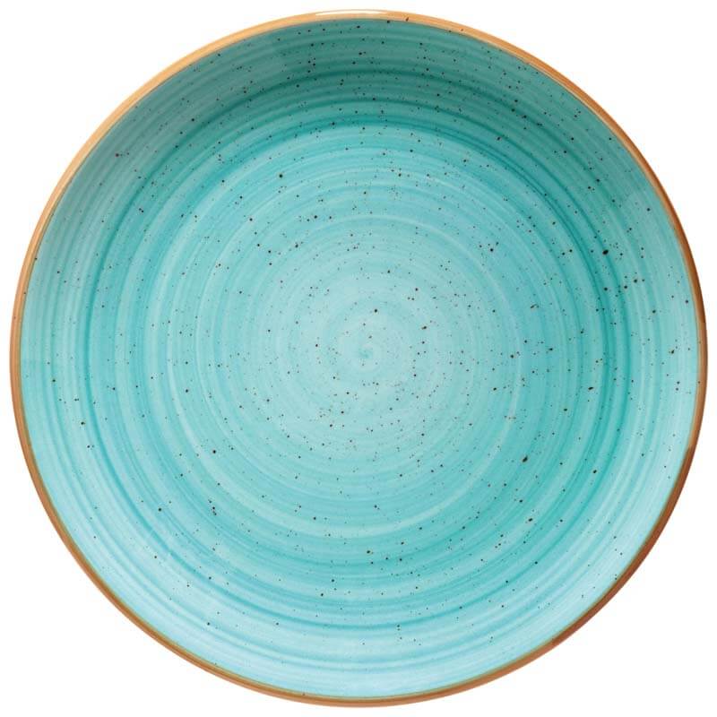 Bonna Aura Aqua Assiette Gourmet plate 30cm turquoise - 6 pièces