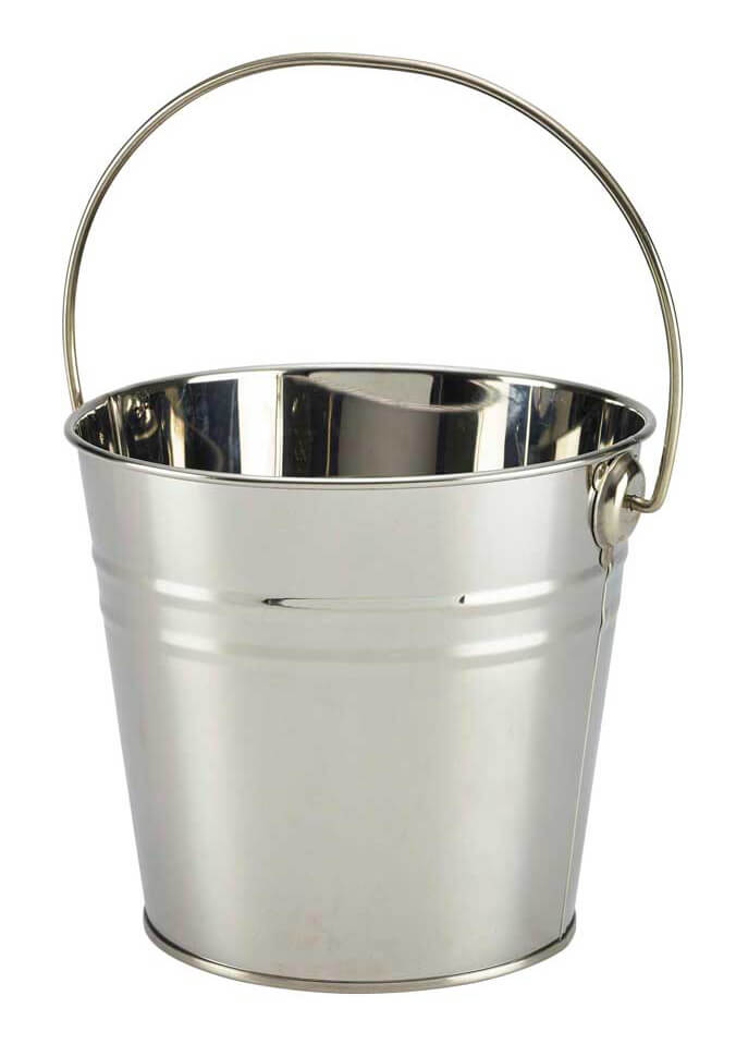 Seau, couleur argent - inox (2,1L)